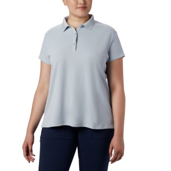 Dámské Polo Columbia PFG Innisfree Short Sleeve Plus Size Šedé MRYGPD409